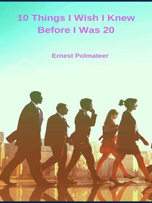 cover image of 10 Things I Wish I Knew Before I Was 20